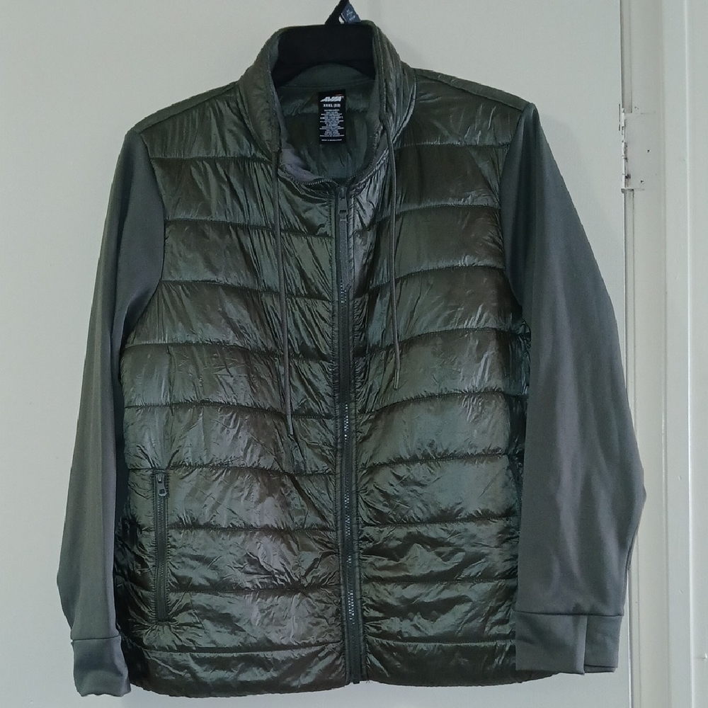 Avia Women's XXXL Green Quilted Jacket